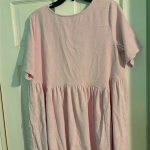 ASOS Pink corduroy Mini Dress